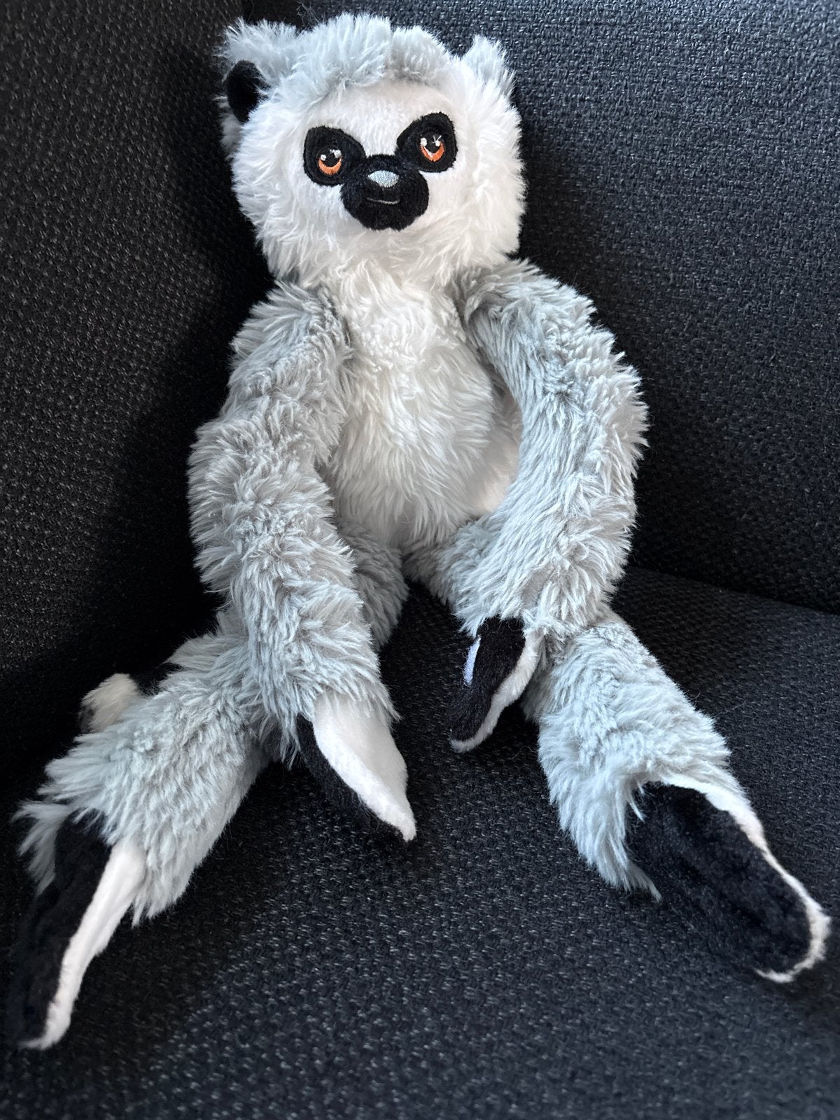 Re-PETs Lemur Knuffel - maki - ringstaartmaki, Overige merken, Overige karakters, Overige typen, Grijs