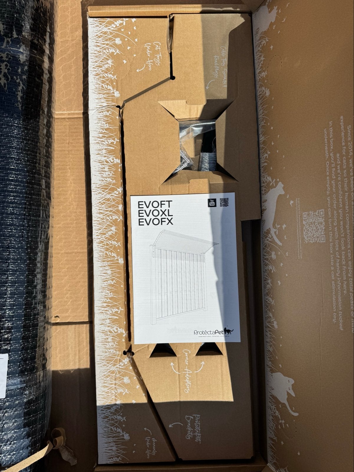 Nieuwe ProtectaPet kattenren voor tuin of schutting, Ophalen, Nieuw, Kunststof, Overige typen