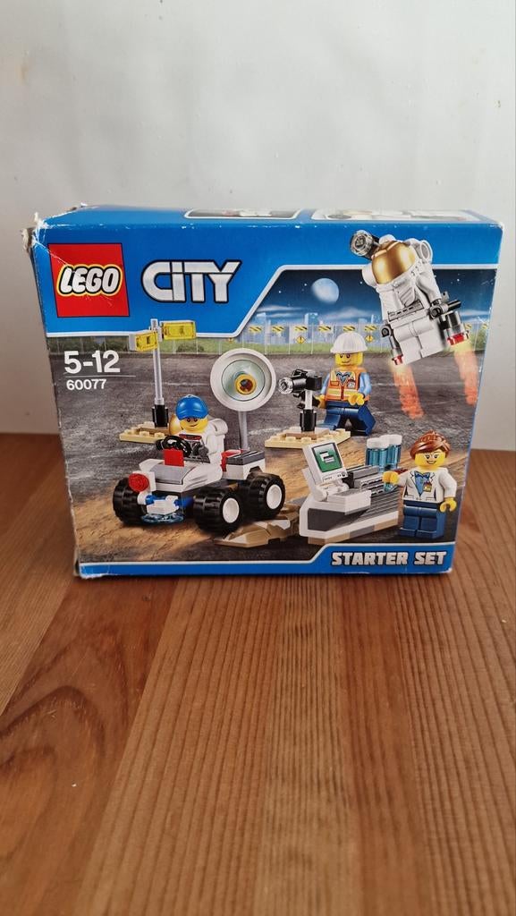 LEGO City 60077 Starter Set Ruimtevaart, Ophalen, Lego, Complete set, Inclusief minifiguren