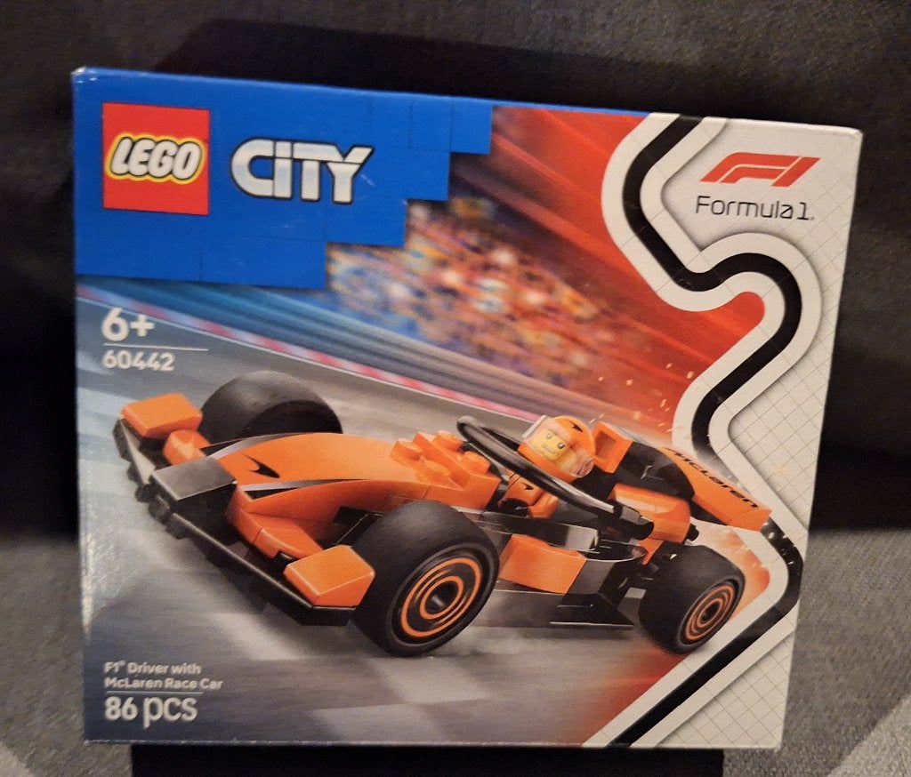 LEGO 60442 City: F1 coureur met McLaren racewagen, City, Lego, Nieuw, Ophalen of Verzenden