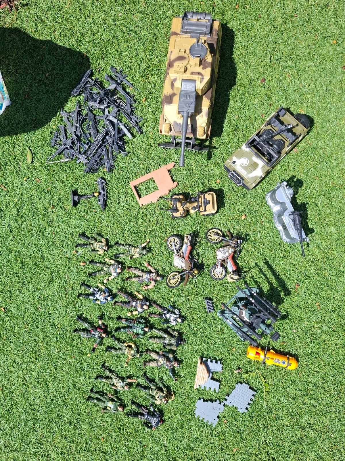 Soldier force, tank, soldaatjes, boten etc., Ophalen of Verzenden, Gebruikt