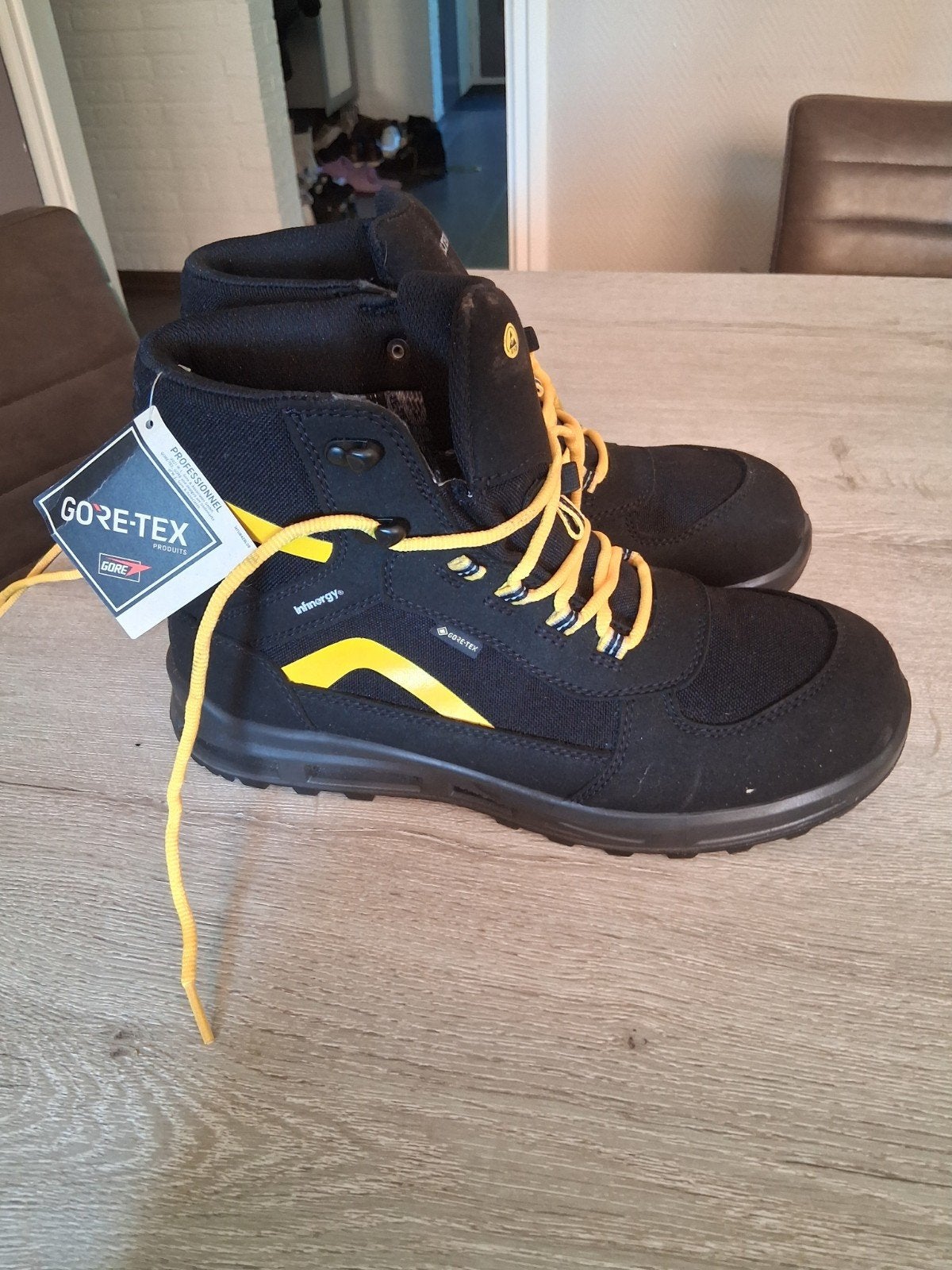 Werkschoenen,  als nieuw., Ophalen, Zwart, Elten, Zo goed als nieuw