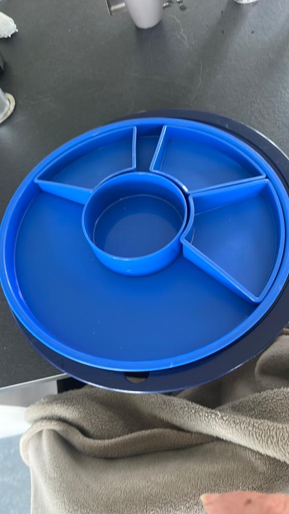Tupperware party schaal, Ophalen, Zo goed als nieuw, Schaal