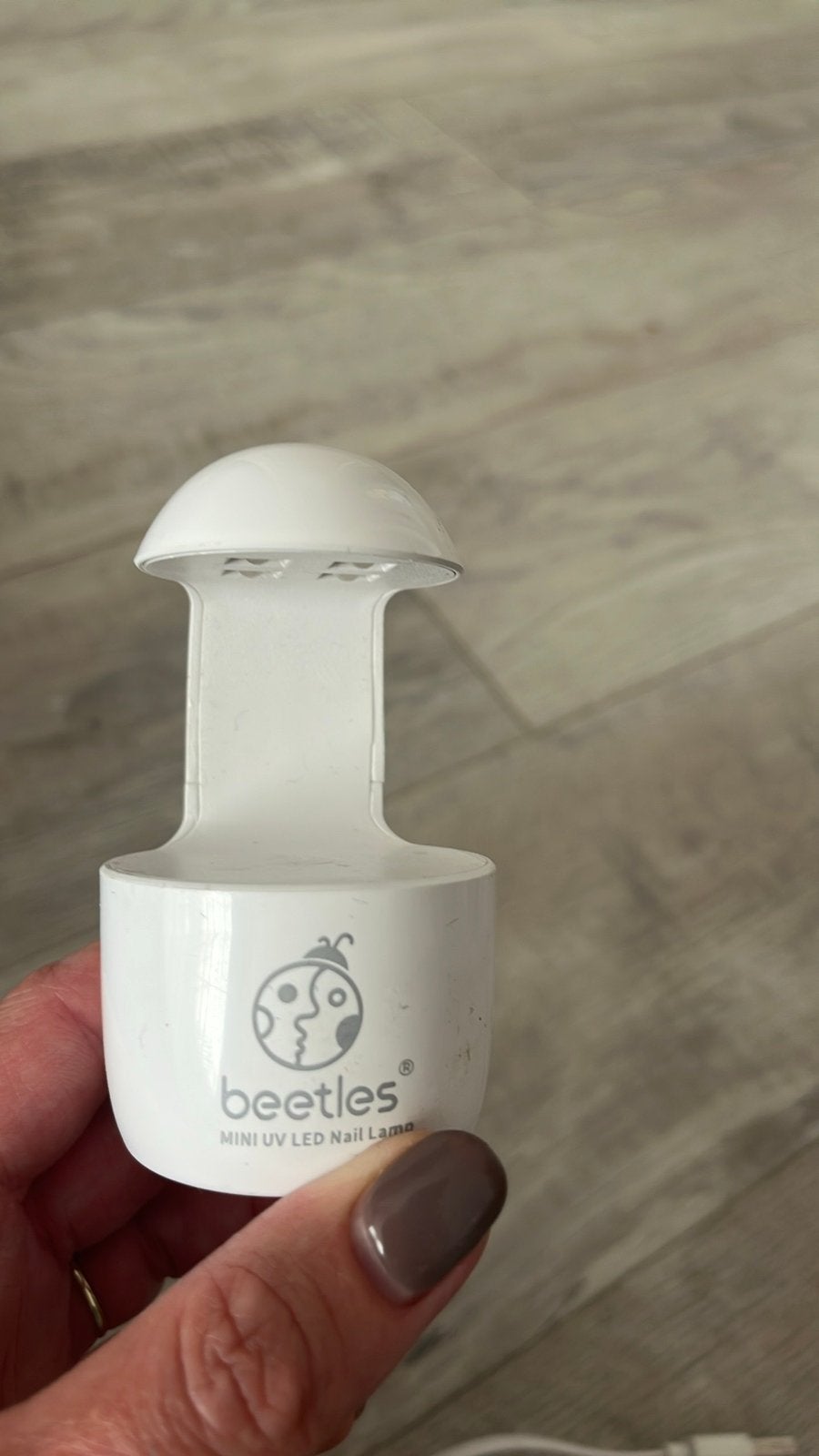 Nagellamp, voor 1 nagel, Sieraden, Tassen en Uiterlijk, Uiterlijk | Cosmetica en Make-up, Wit, Ophalen of Verzenden, Zo goed als nieuw