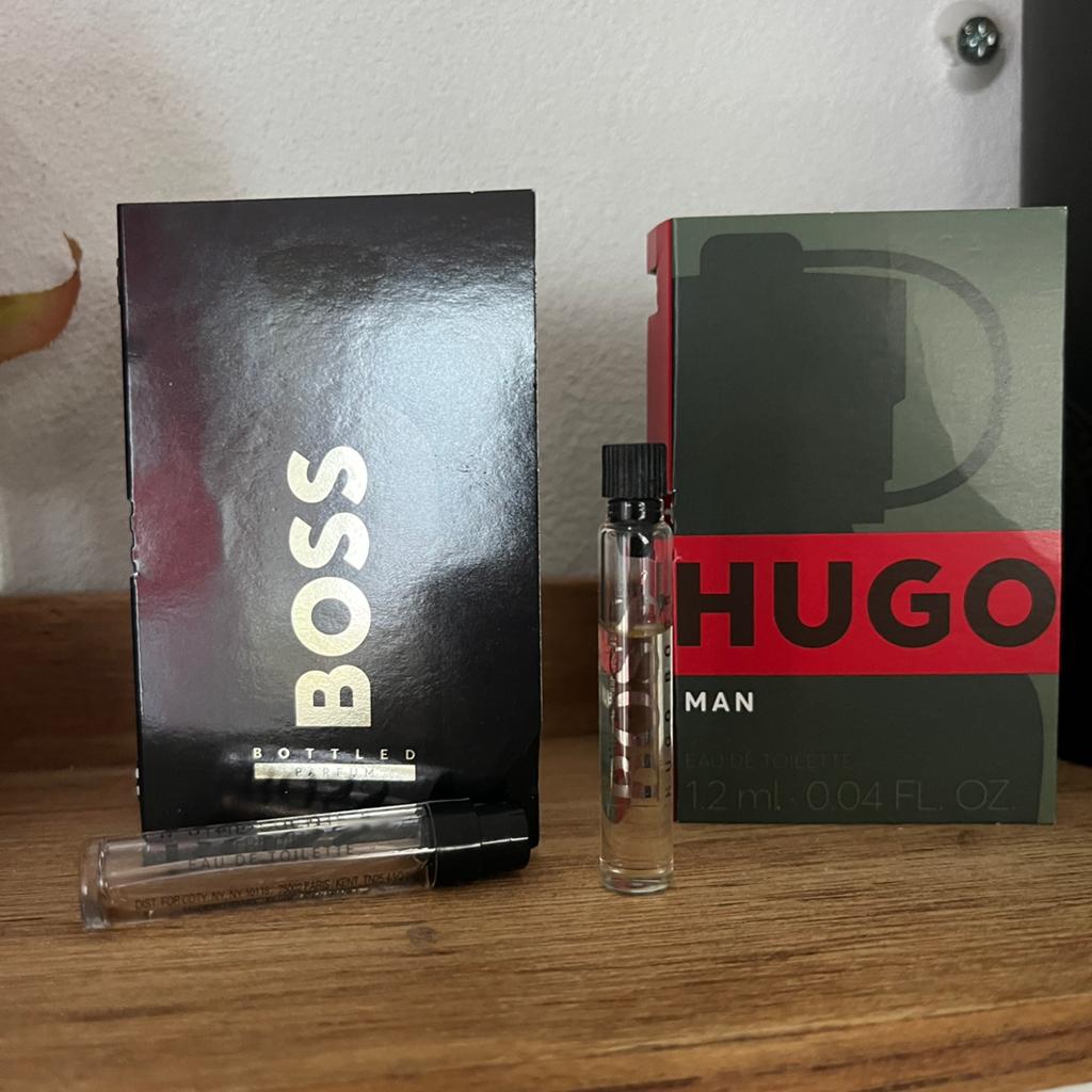 Hugo Boss Discovery set - 4 testers / samples / proefjes, Ophalen of Verzenden, Zo goed als nieuw