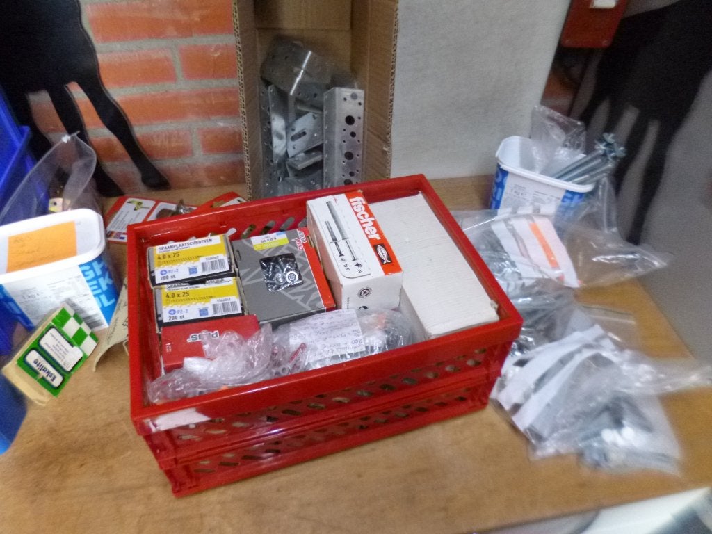 Schroeven spijkers pluggen, Ophalen of Verzenden, Zo goed als nieuw, Minder dan 50 mm, Schroeven