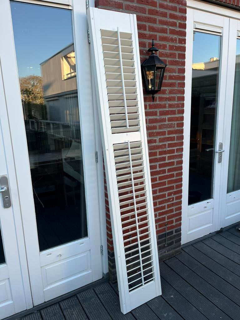 Shutter 39x234,5 cm, Ophalen of Verzenden, Zo goed als nieuw, 50 tot 100 cm, Minder dan 100 cm