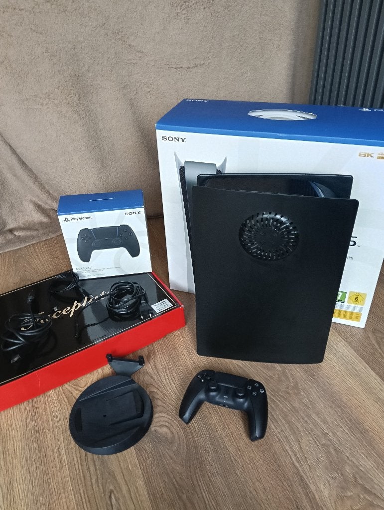 Ps5 console disc editie in zwarte uitvoering!, Spelcomputers en Games, Ophalen, Zo goed als nieuw, Playstation 5