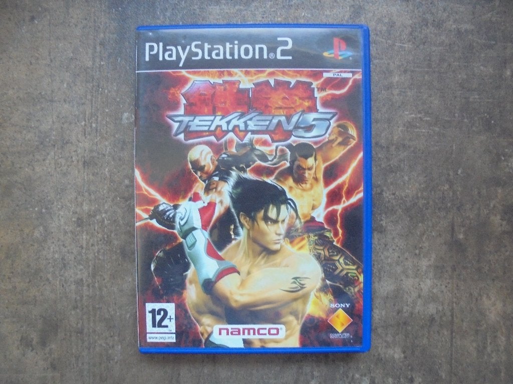 Tekken 5 voor PS2 (zie foto's), Spelcomputers en Games, Games | Sony PlayStation 2, Gebruikt, Vechten, 2 spelers, Ophalen of Verzenden