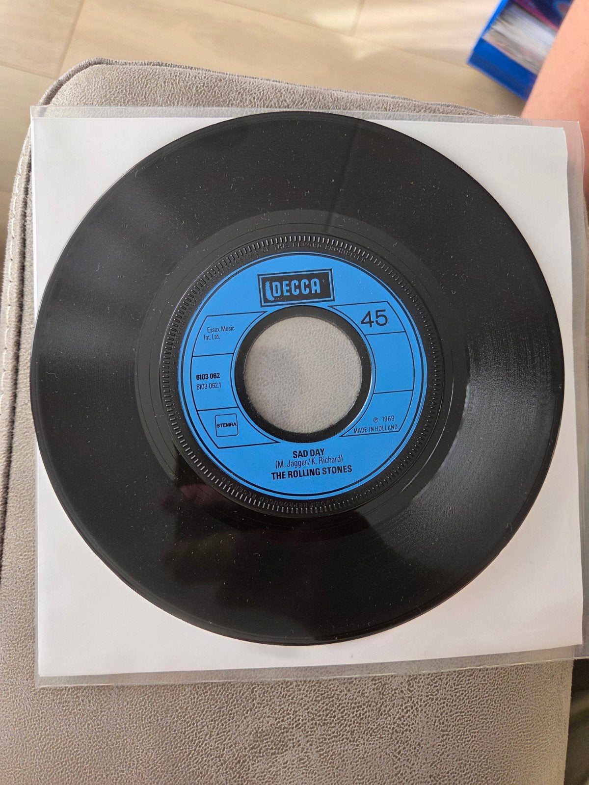 The Rolling Stones - Sad Day / You Can't Always Get What You, Gebruikt, Originele persing, 7 inch, Ophalen of Verzenden