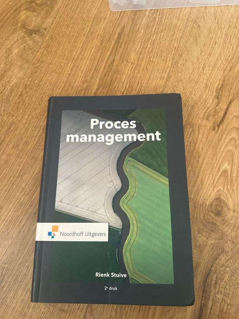 Procesmanagement boek - R. Stuive - Noordhoff Uitgevers, Boeken, Ophalen of Verzenden, Gamma, Zo goed als nieuw, HBO