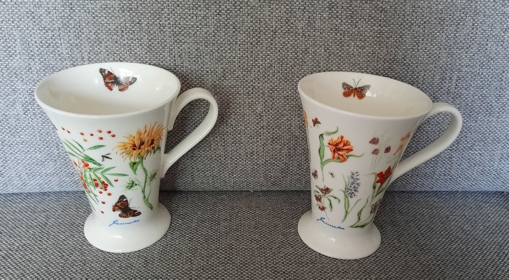 2 bekers Janneke Brinkman, Overige merken, Overige typen, Nieuw, Ophalen of Verzenden