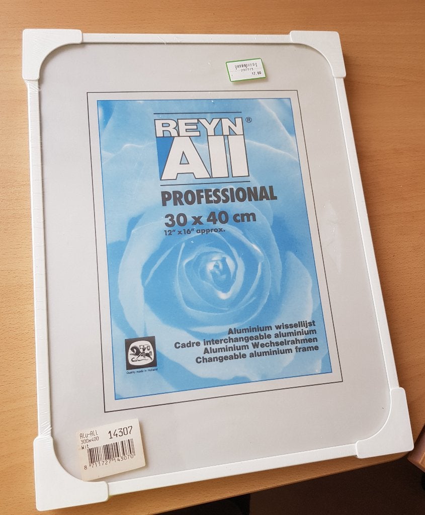 Fotolijst Reyn all professional (nieuw), Ophalen, Zilver, Metaal, Nieuw
