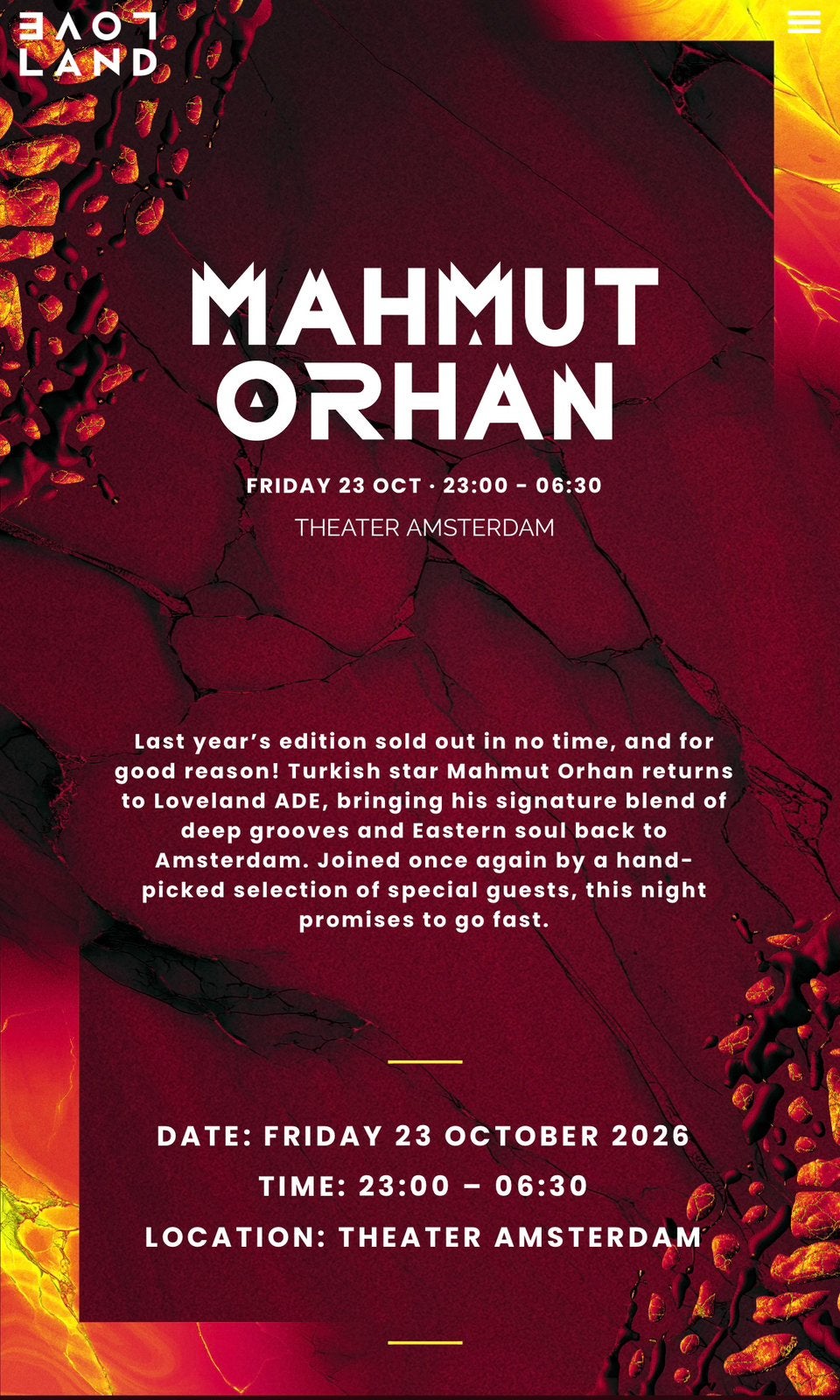 Mahmut Orhan ADE, Twee personen