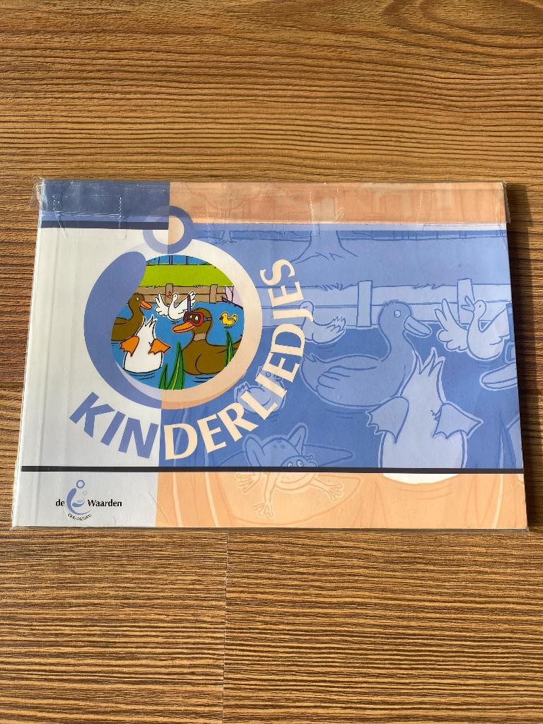 Boek Kinderliedjes De Waarden, Ophalen of Verzenden, Gelezen, 2 tot 3 jaar