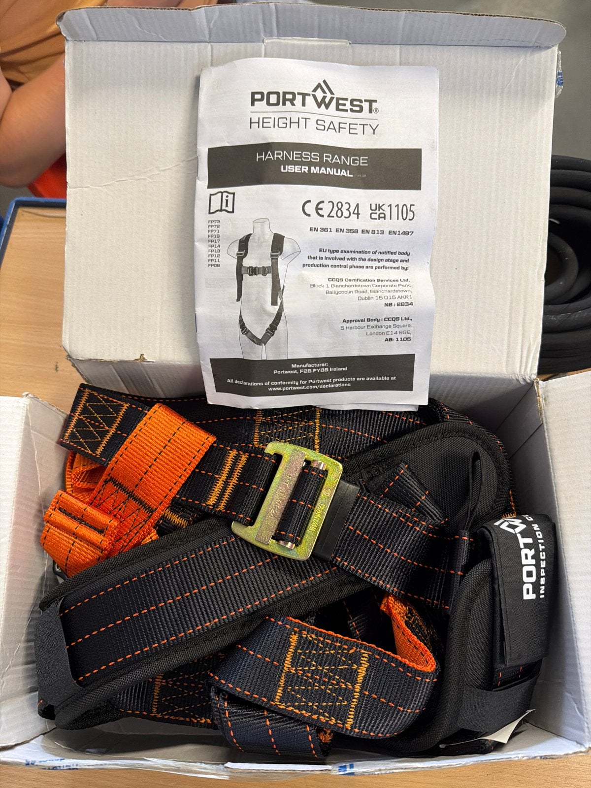 Portwest Veiligheidsharnas - Nieuw in doos, Nieuw, Ophalen of Verzenden, Nvt, Nvt