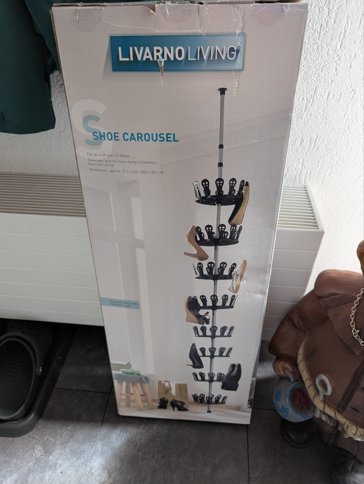 Nieuw Livarno Living Schoenencarrousel - 48 paar schoenen, Ophalen