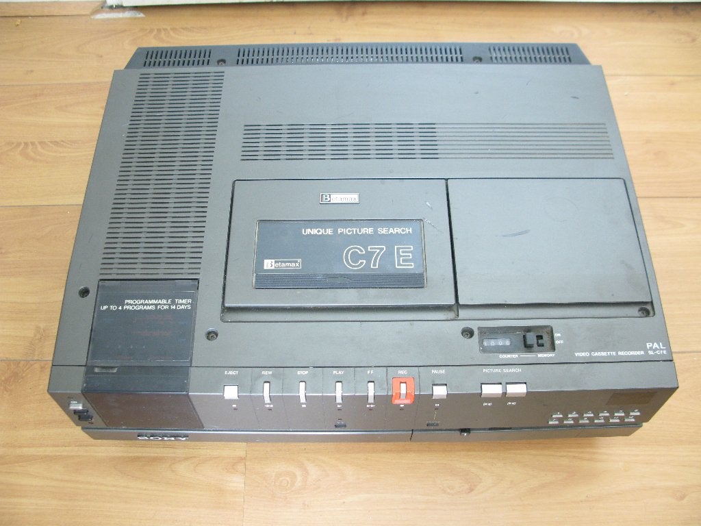 Sony C7E Betamax videorecorder  -Defect!, Audio, Tv en Foto, Videospelers, Ophalen of Verzenden, Niet werkend