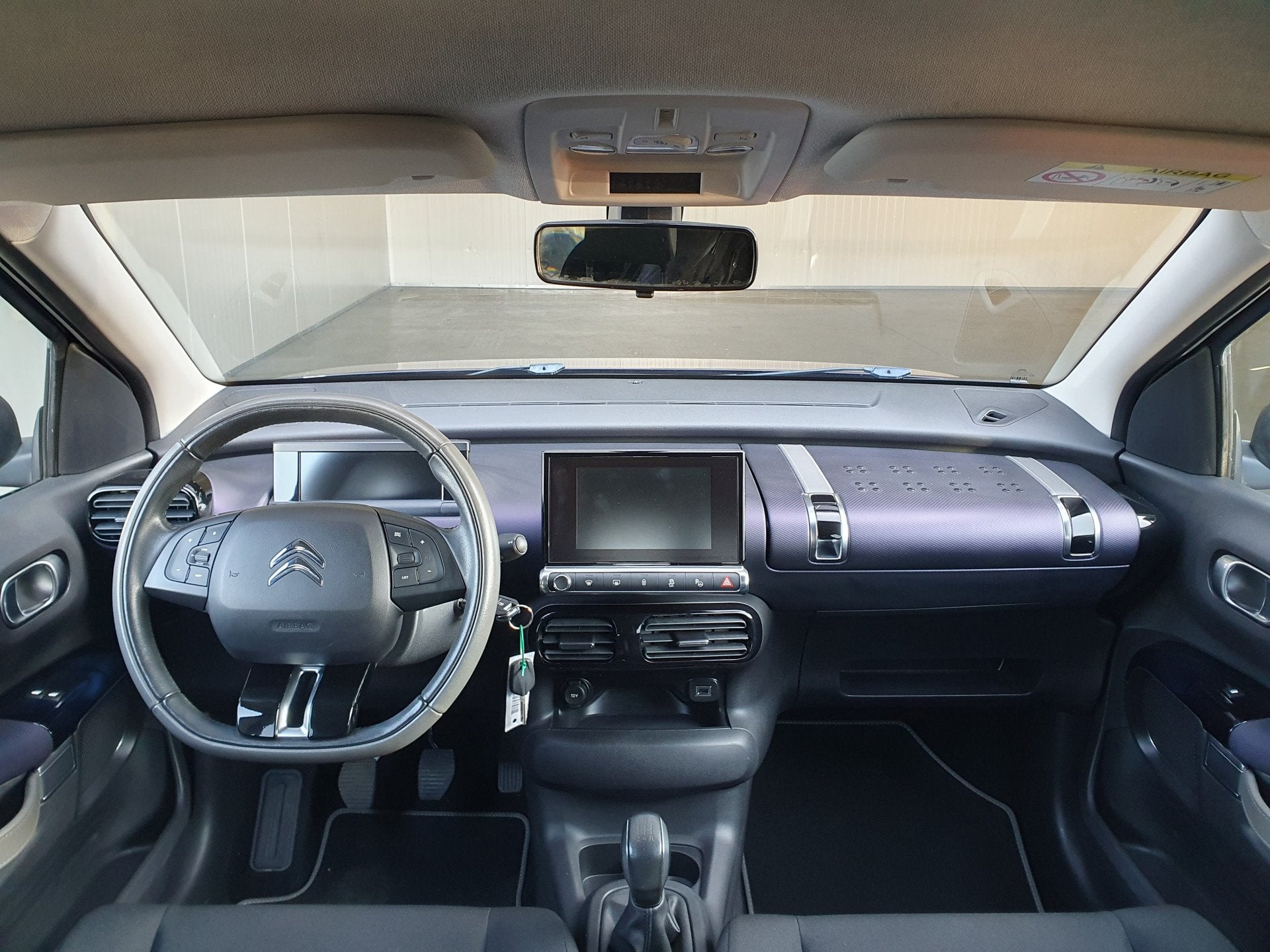 Citroën C4 Cactus 1.2 PureTech Shine NAVI/TRHAAK/CRUISE/STO, Auto's, Euro 6, 995 kg, Leder en Stof, Origineel Nederlands