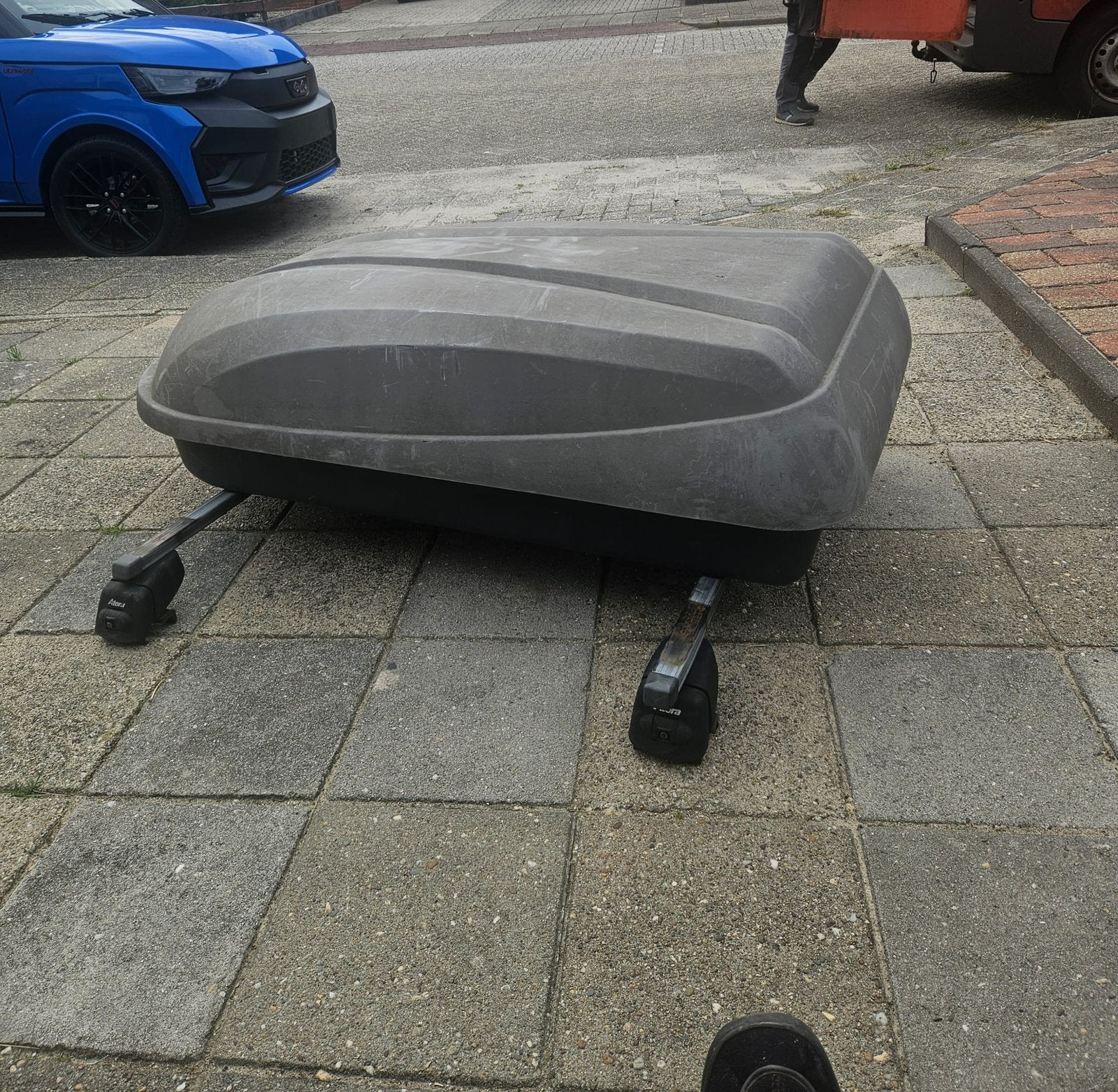 Dakkoffer, Auto diversen, Ophalen, Gebruikt