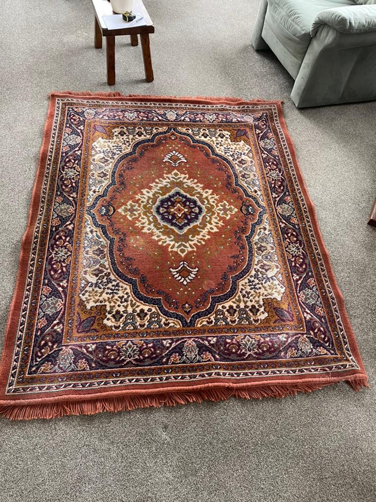 Mooi geweven vintage tafelkleed, Ophalen, Zo goed als nieuw, Rechthoekig