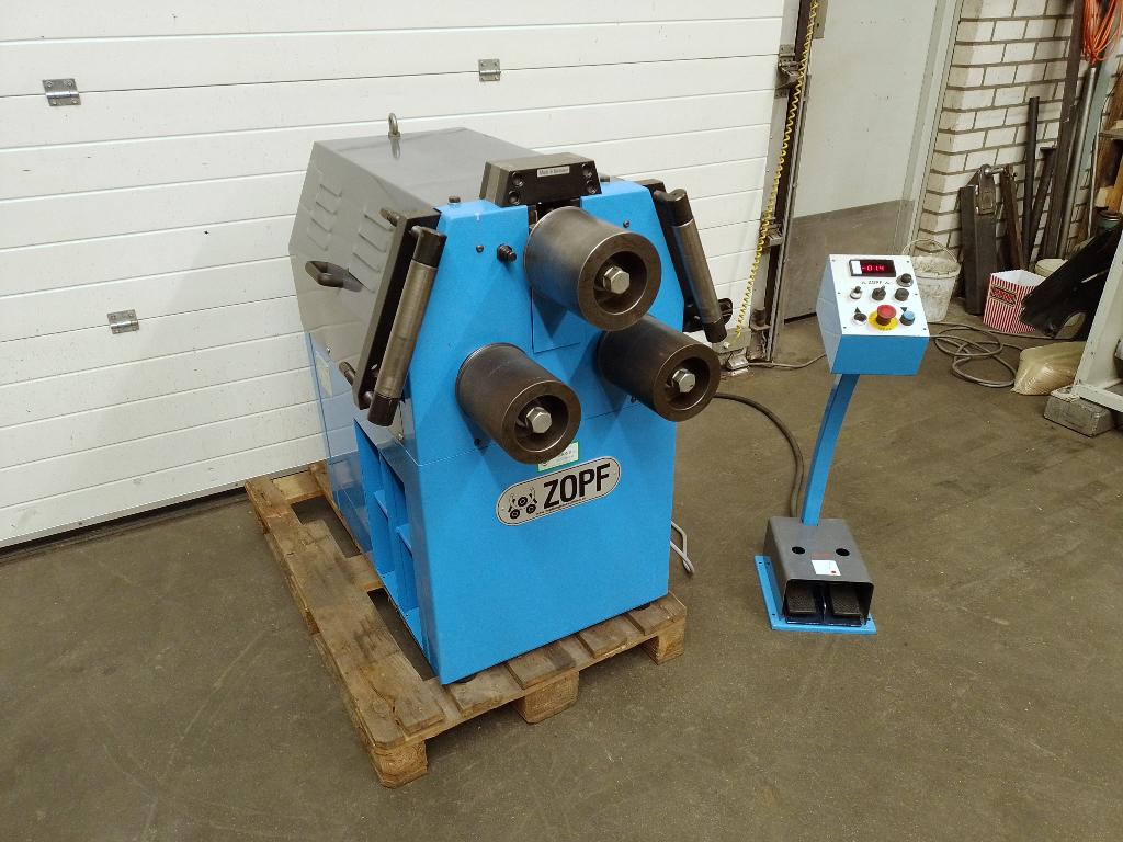Zopf ZB70/2HI, profielwals, profielbuigmachine, buigmachine, Ophalen of Verzenden, Gebruikt
