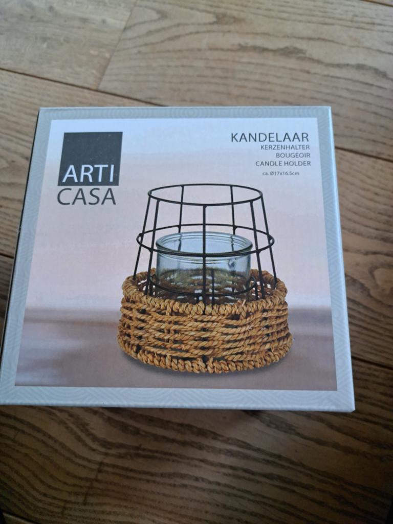 Kandelaar. Arti casa, Ophalen of Verzenden, Nieuw