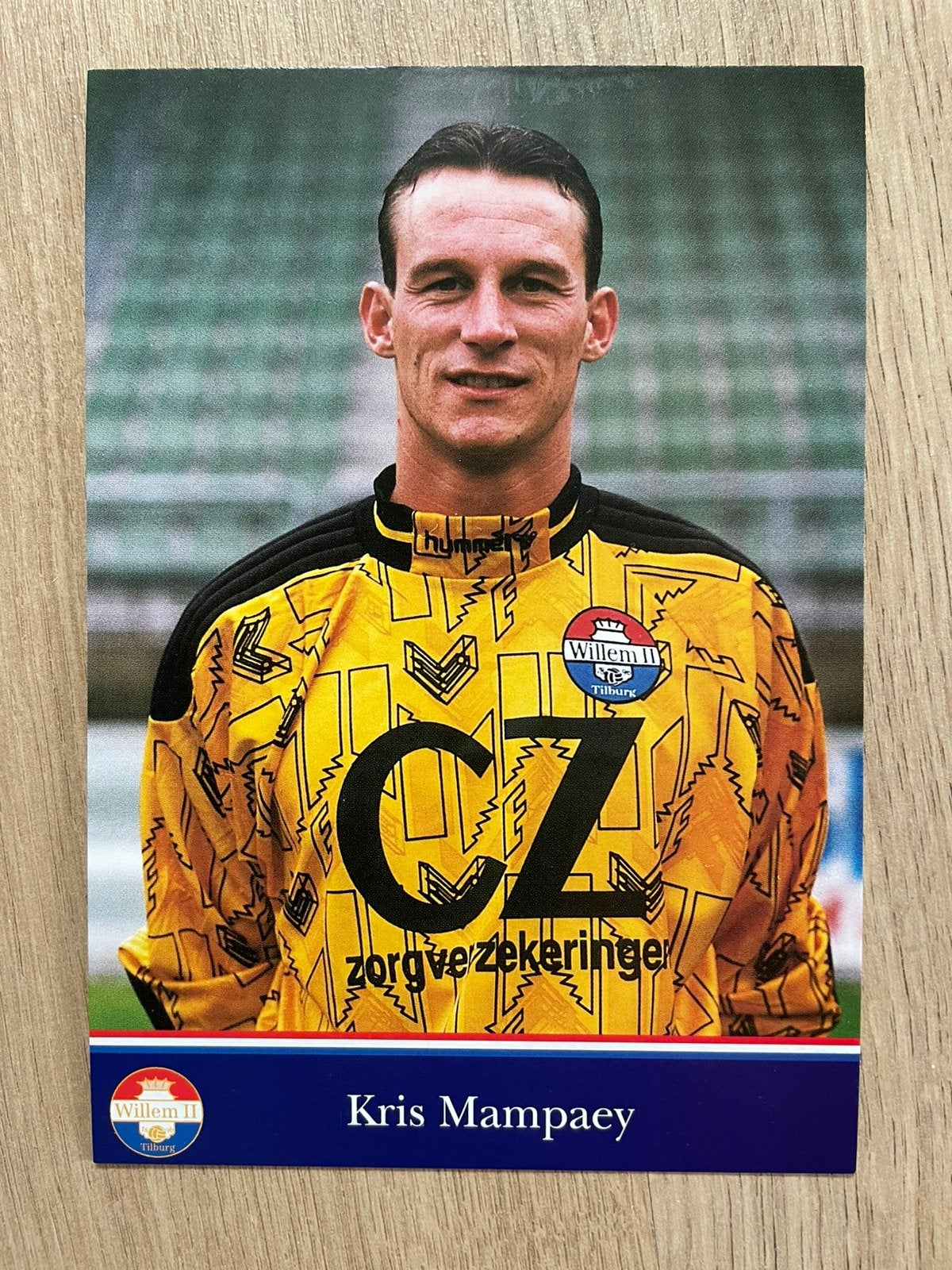 Fotokaart Kris Mampaey (Willem II) ., Verzamelen, Ophalen of Verzenden, Nieuw, Willem II, Spelerskaart