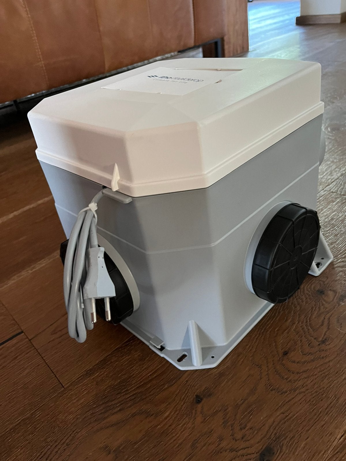 Hele mooie itho box met vochtsensor, Ophalen of Verzenden, Zo goed als nieuw, Afzuiger