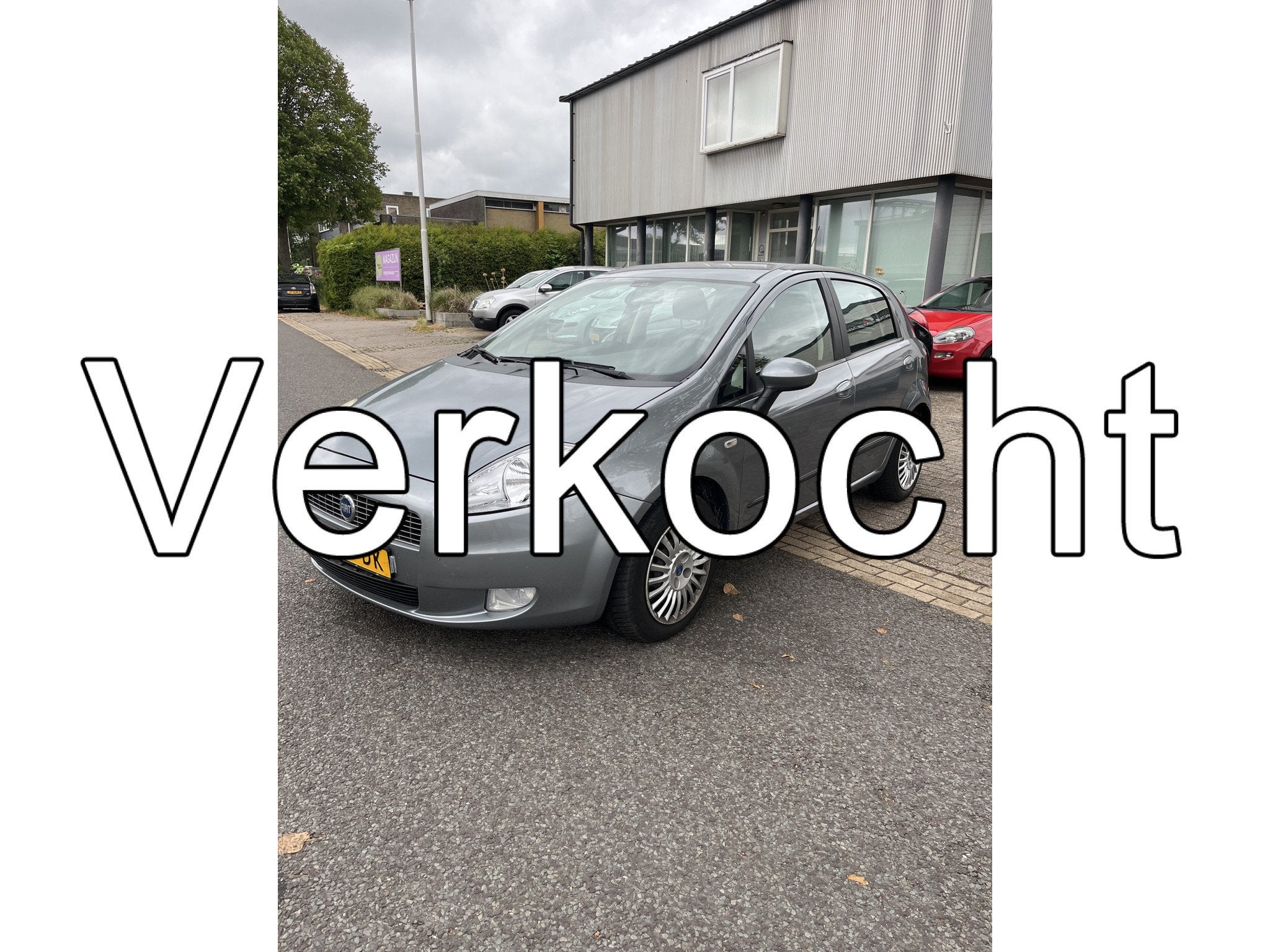 Fiat Grande Punto 1.4-16V Dynamic Airco,5 Deurs. Apk 13-11-2, Voorwielaandrijving, 4 cilinders, 400 kg, Grande Punto