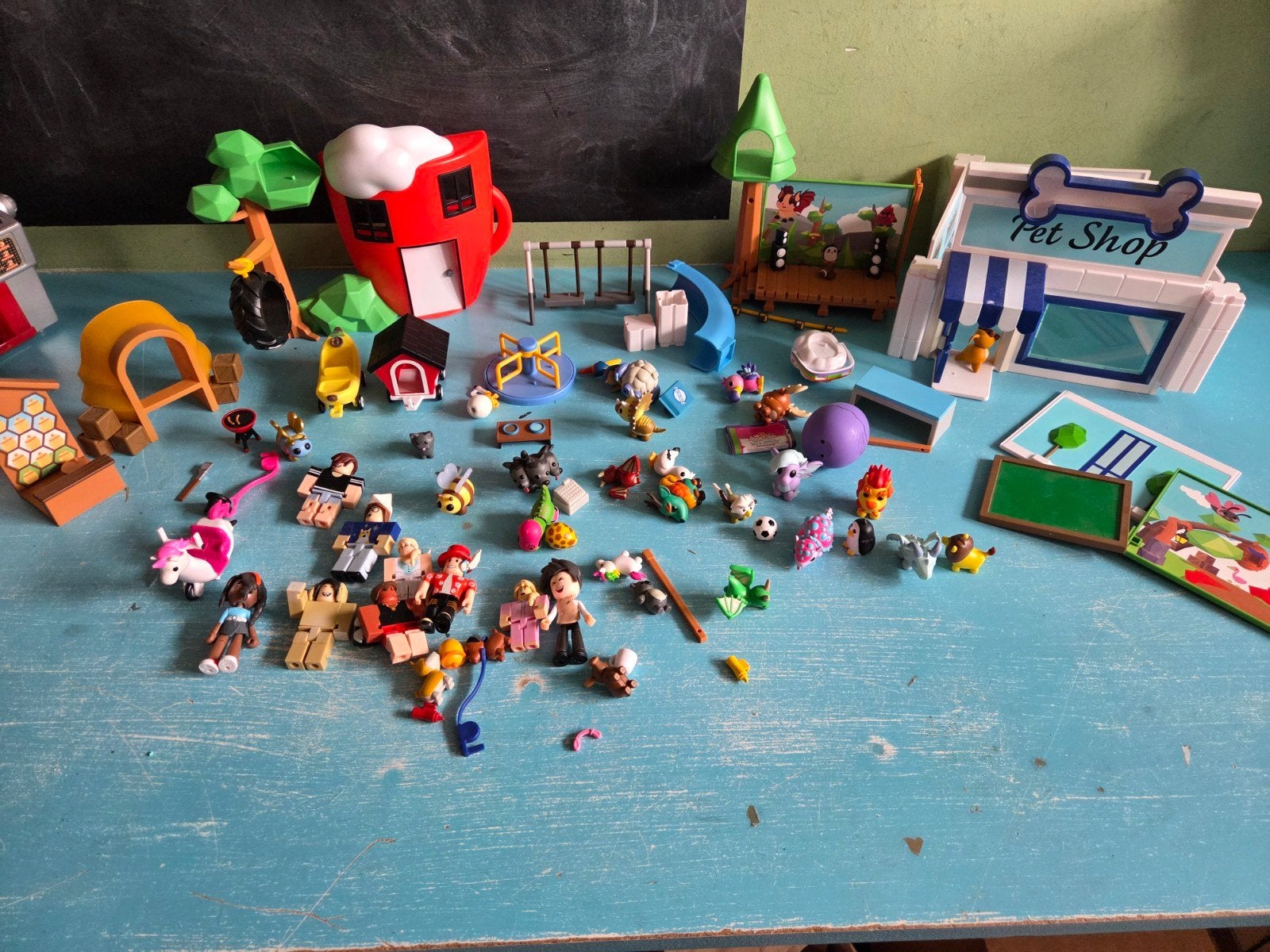 Grote set speelgoed: Roblox  adopt me, Ophalen of Verzenden, Gebruikt, Jongen of Meisje