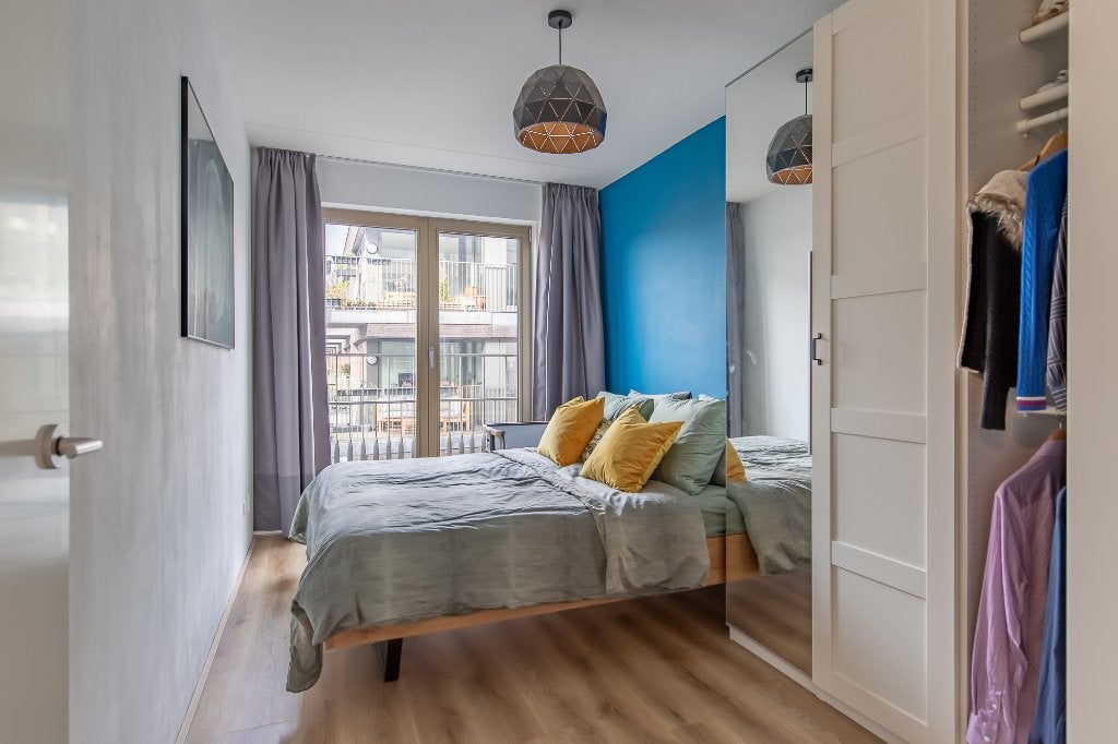 Goossens Slade bed 160x200 eiken incl. lattenbodems, Huis en Inrichting, Ophalen, Industrieel / landelijk, massief eiken met zwart metaal