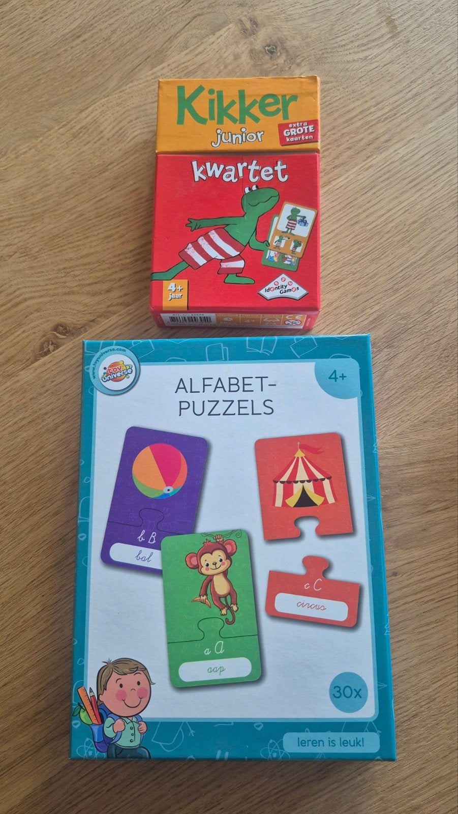 Alfabet Puzzels - Leren is Leuk! (30x), Ophalen of Verzenden, Zo goed als nieuw, Puzzelen