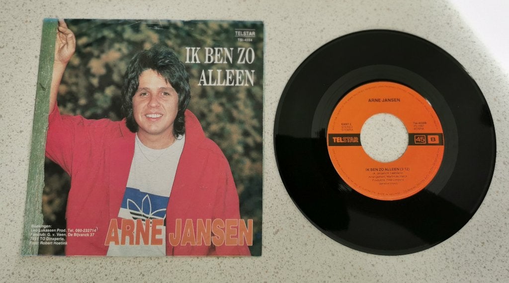 Single Arne Jansen - 'n Zomer vol liefde, Ophalen of Verzenden, Gebruikt, Overige formaten, Levenslied of Smartlap
