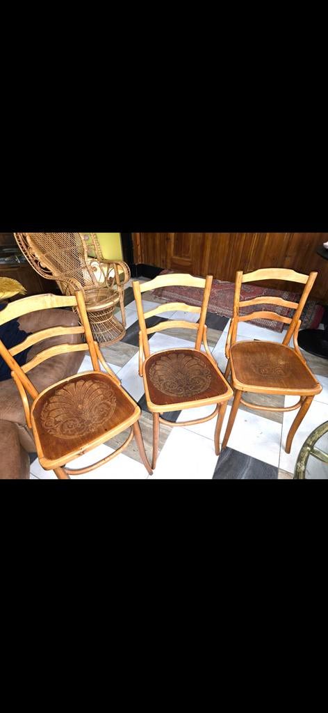 Houten stoel Jugendstil art nouveau, Antiek en Kunst, Antiek | Meubels | Stoelen en Banken, Ophalen