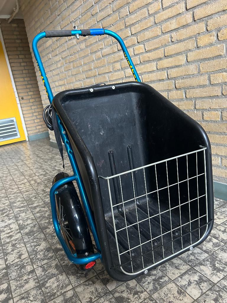 Winther Donkey fietskar / boodschappenkar / trolley, Ophalen, Gebruikt, Winther, Bagagekar