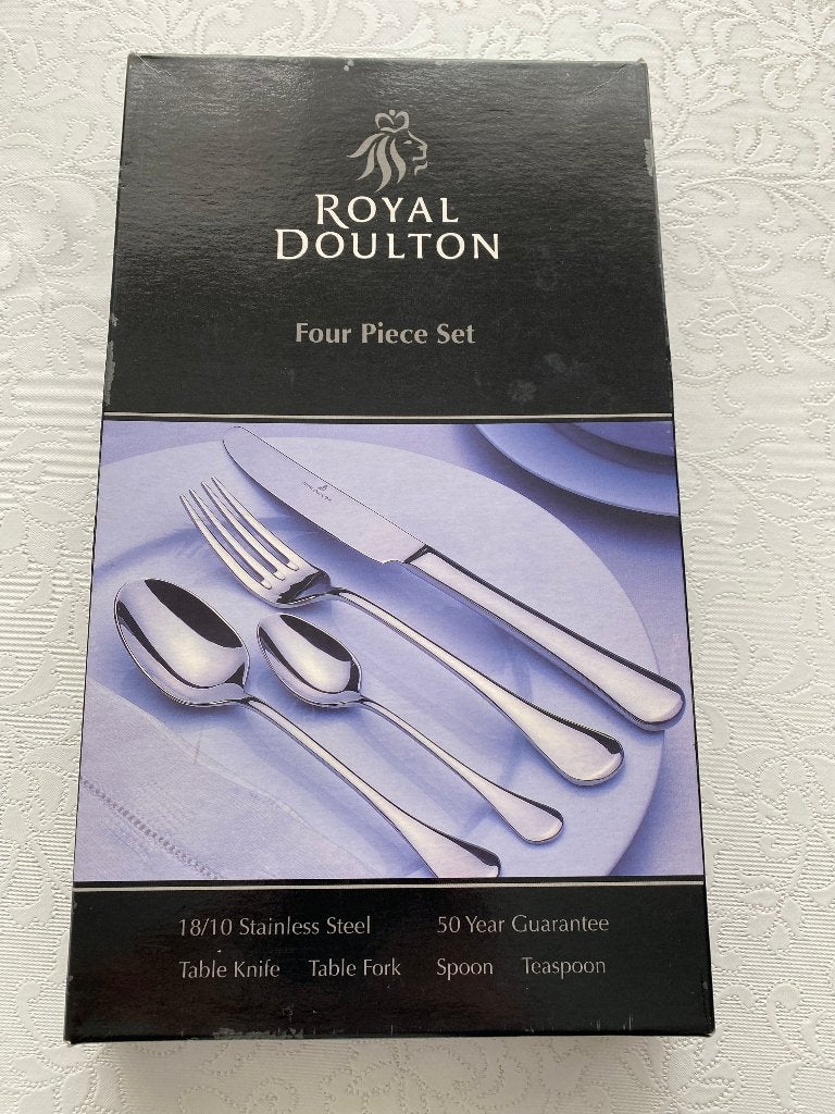 Nieuw Royal Doulton Bestekset 18/10 RVS, Nieuw, Ophalen of Verzenden, Rvs of Chroom, Vaatwasserbestendig