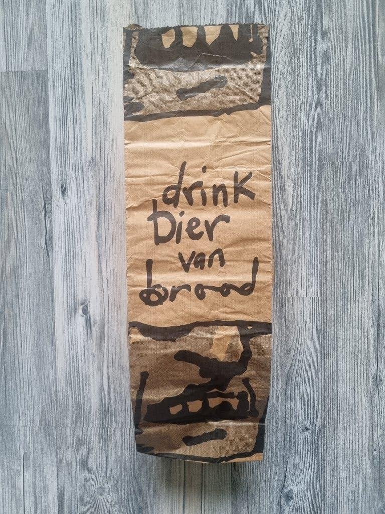 herman brood bierfles zak, Ophalen of Verzenden, Overige merken