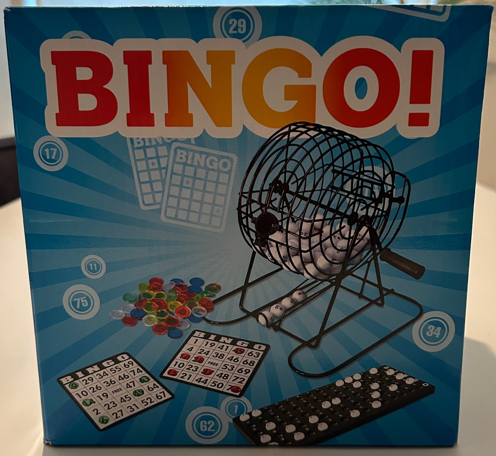BINGO machine bingomolen ZGAN, Vijf spelers of meer, Ophalen of Verzenden, Zo goed als nieuw