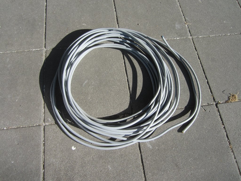 Draka Hult cca installatiekabel grijs 3G6MM² 821653NN 30m, Ophalen of Verzenden, Zo goed als nieuw, Draka, Kabel of Snoer