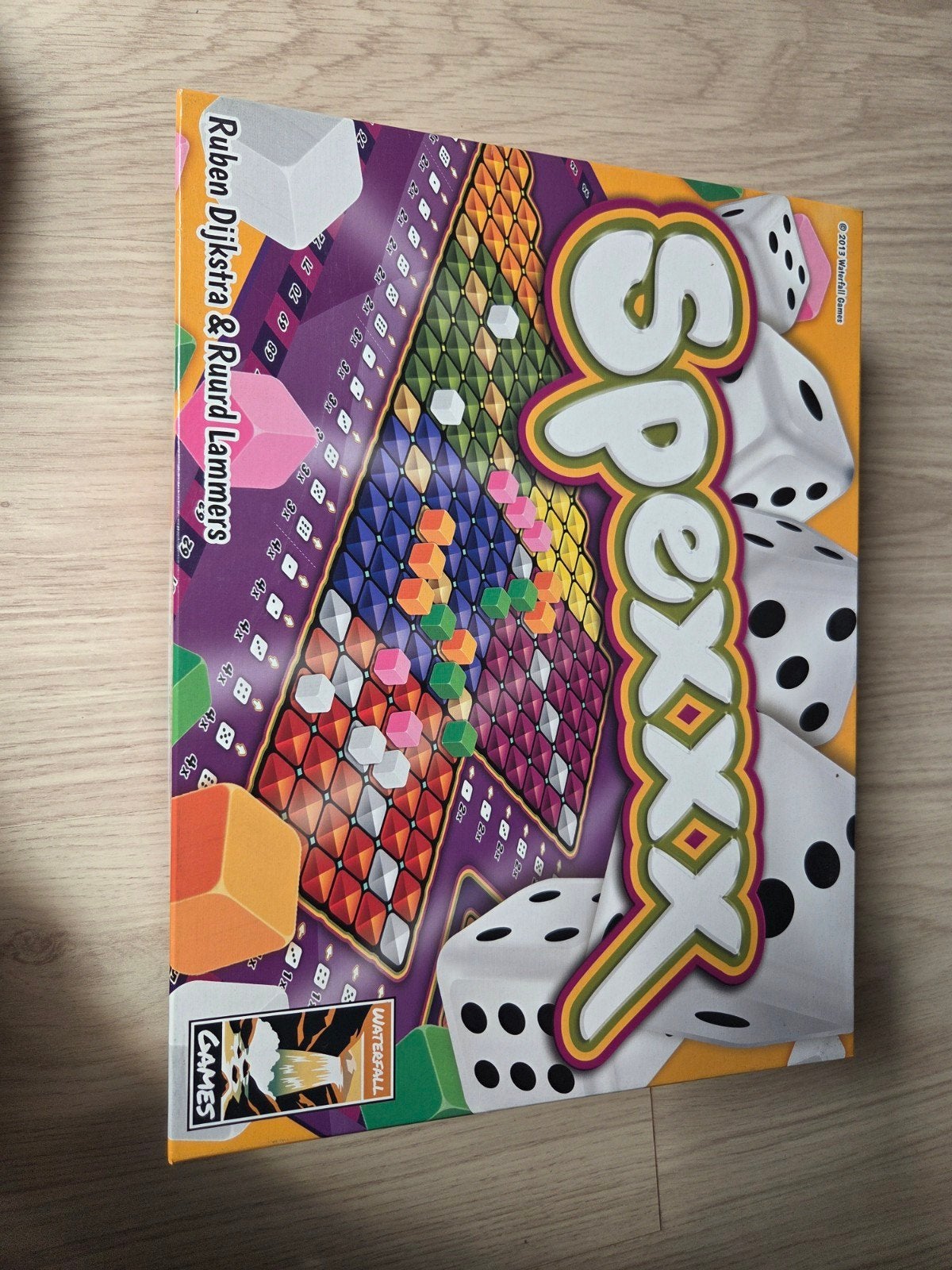 Spexxx dobbelspel van Ruben Dijkstra & Ruurd Lammers, Verzenden, Gebruikt, Waterfall Games
