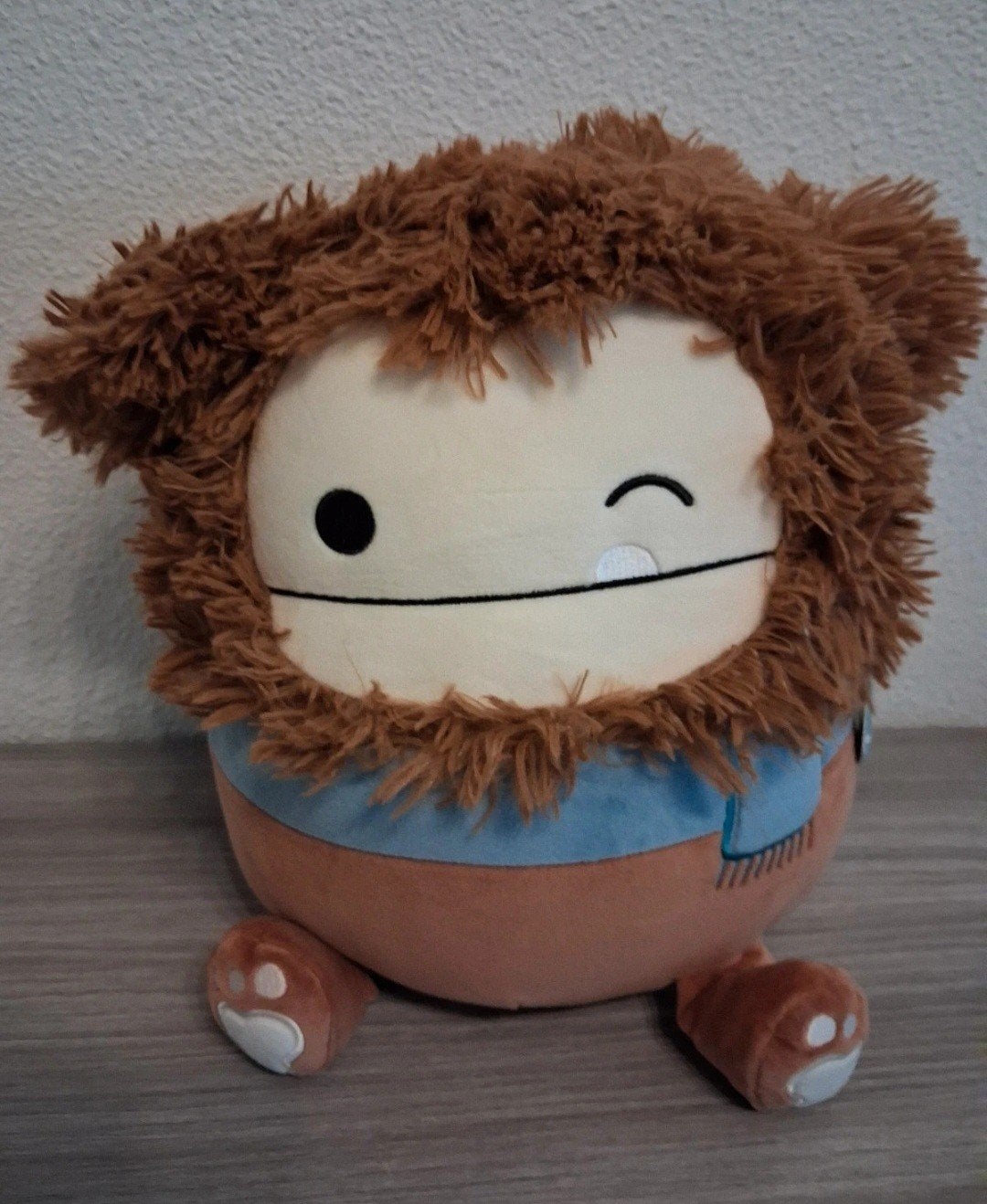 Squishmallow Benny de Bigfoot knuffel 30 cm, Overige karakters, Overige typen, Nieuw, Ophalen of Verzenden