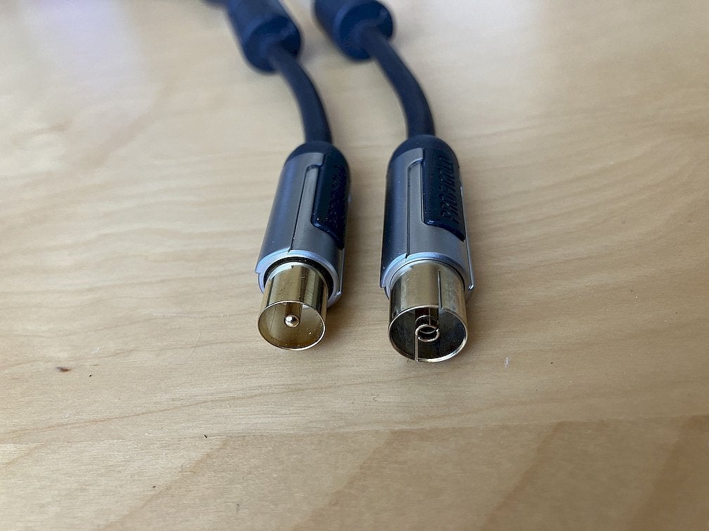 Profigold COAX antennekabel 2m, Ophalen of Verzenden, Zo goed als nieuw, 2 tot 5 meter, Coaxiale kabel