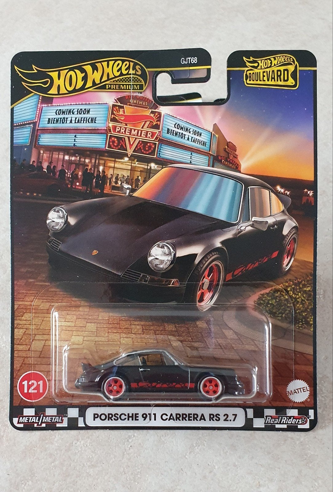Hot Wheels Premium Boulevard Porsche 911 Carrera RS 2.7, Ophalen of Verzenden, Nieuw, Auto