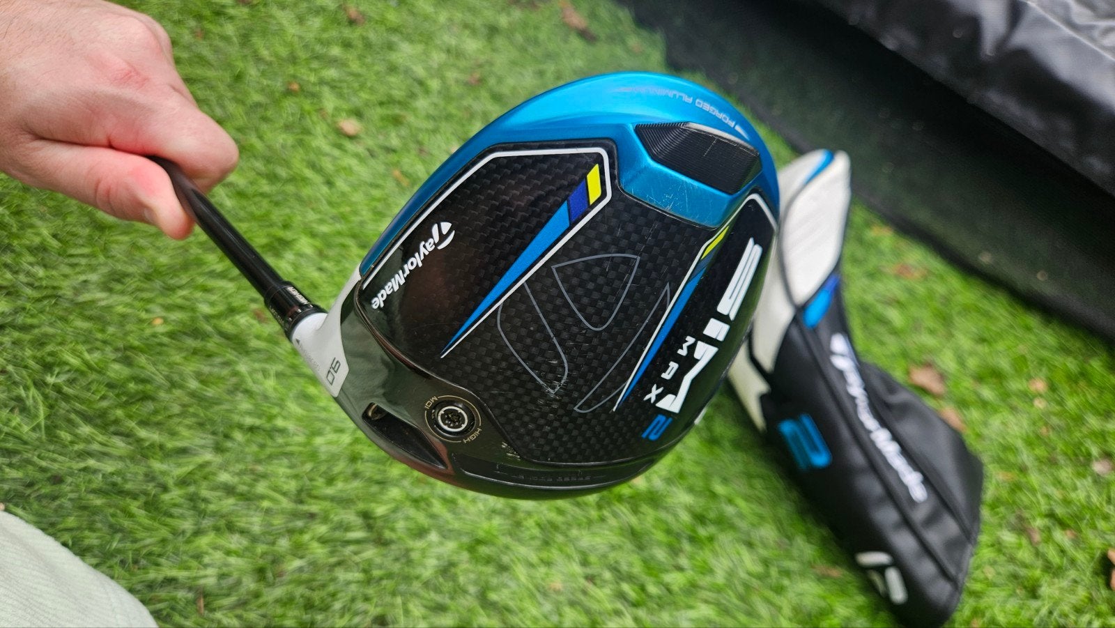 Taylormade sim max 2 9 graden driver, Ophalen of Verzenden, Zo goed als nieuw, Club