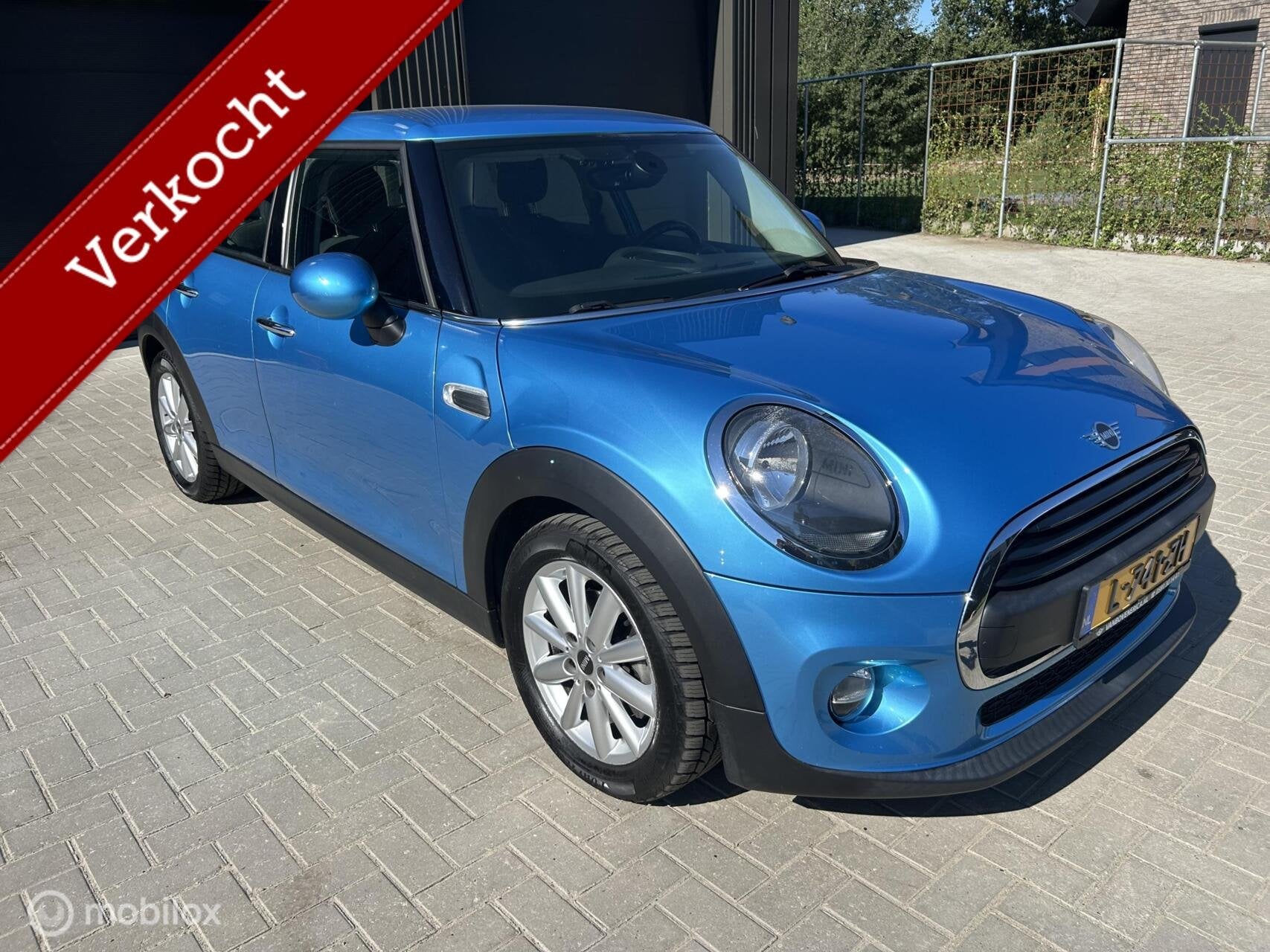 Mini 5-Deurs 1.5 One Chili VERKOCHT, Auto's, Gebruikt, Euro 6, Blauw, 102 pk