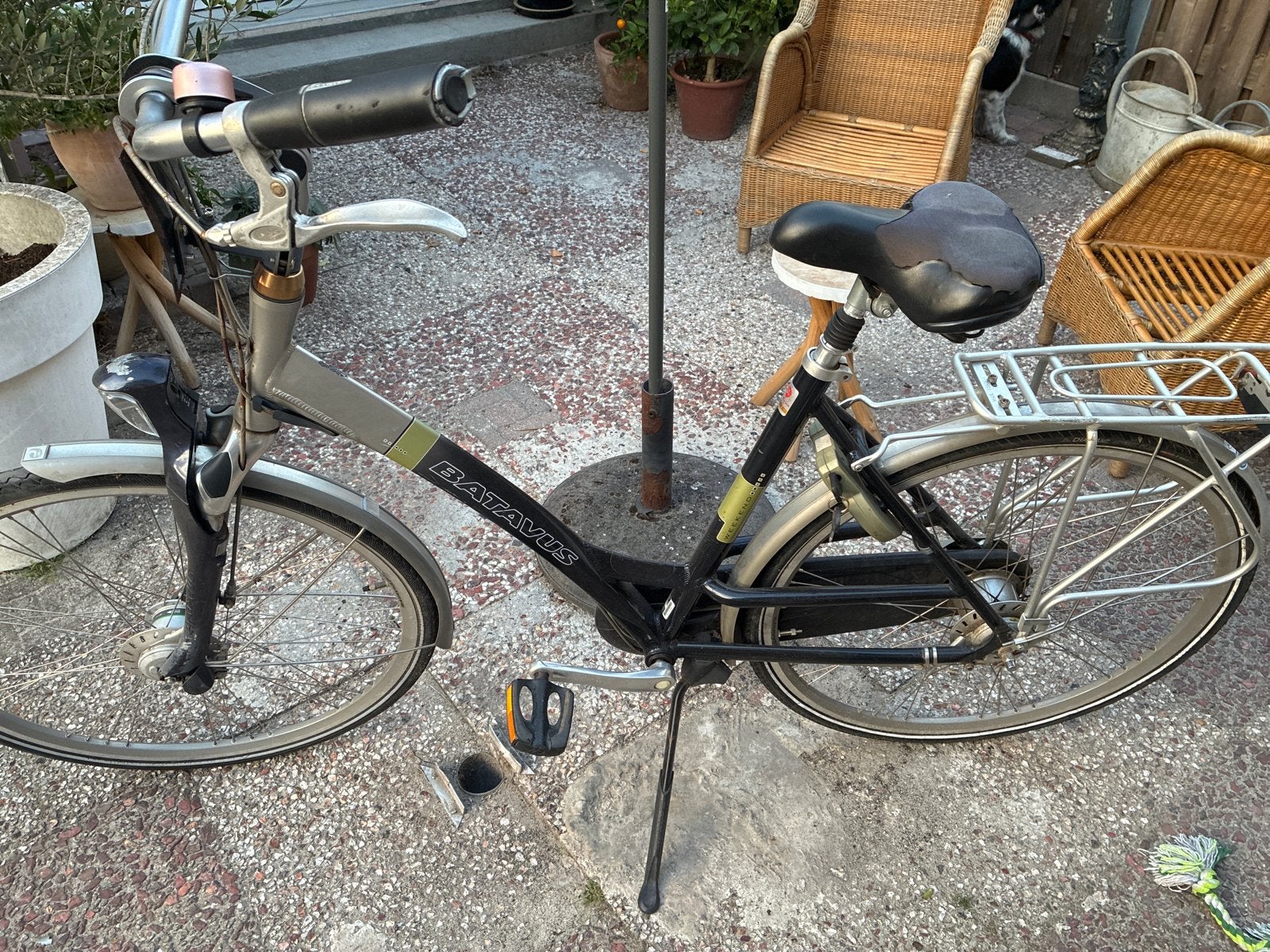 Batavus Damesfiets - Gebruikt, maar in goede staat, Velgrem, Batavus, Ophalen of Verzenden, 53 tot 56 cm