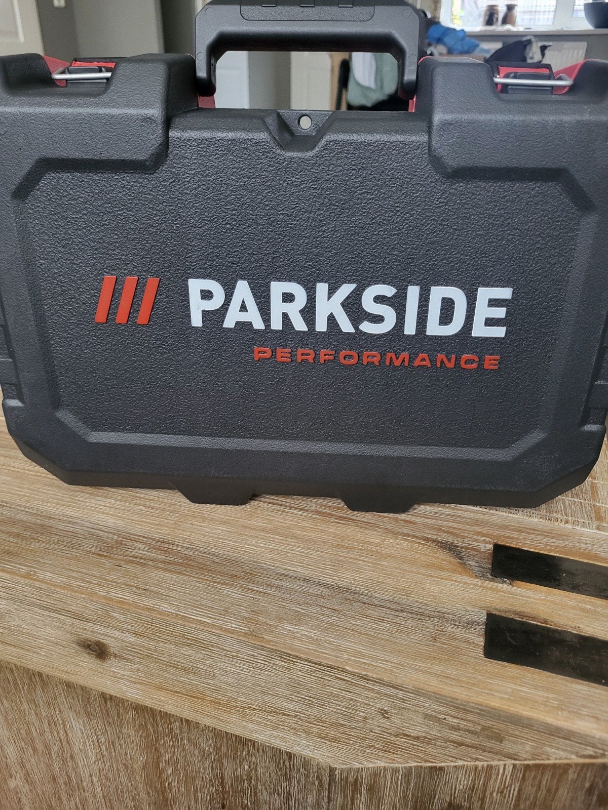 Parkside  Heteluchtpistool lege koffer, Doe-het-zelf en Verbouw, Ophalen of Verzenden, Zo goed als nieuw