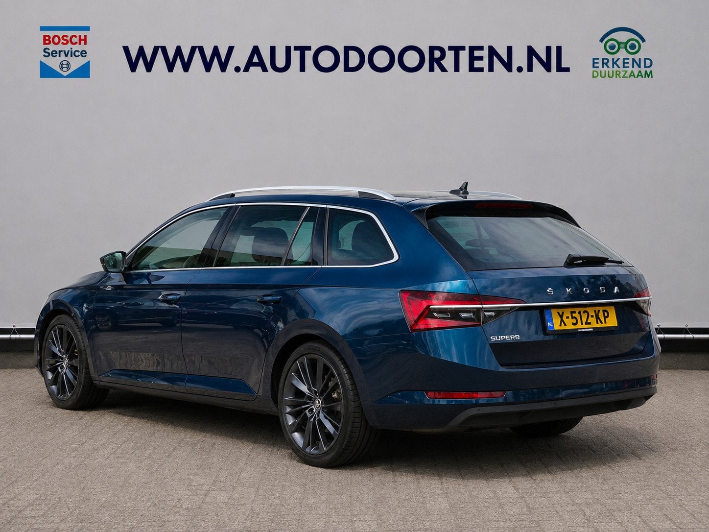 Skoda Superb Combi 2.0 TDI DSG Laurin Klement|Leder|Massage|, Gebruikt, 4 cilinders, Blauw, Leder