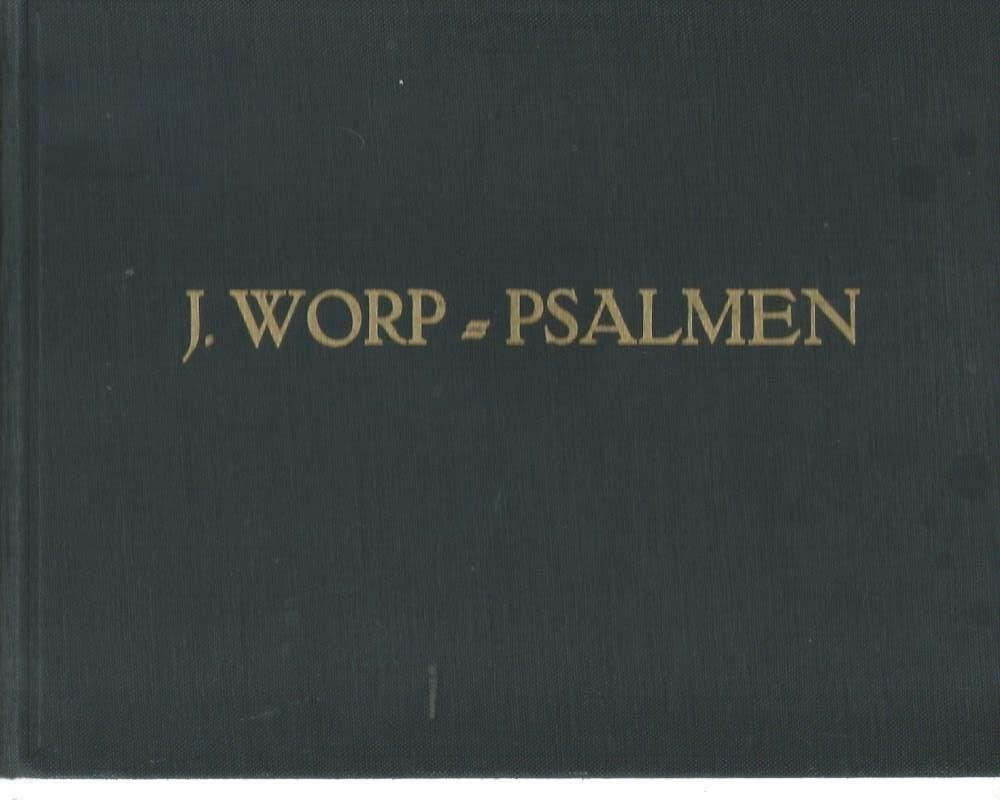 J. Worp Psalmen, Muziek en Instrumenten, Bladmuziek, Gebruikt, Ophalen of Verzenden, Thema, Religie en Gospel